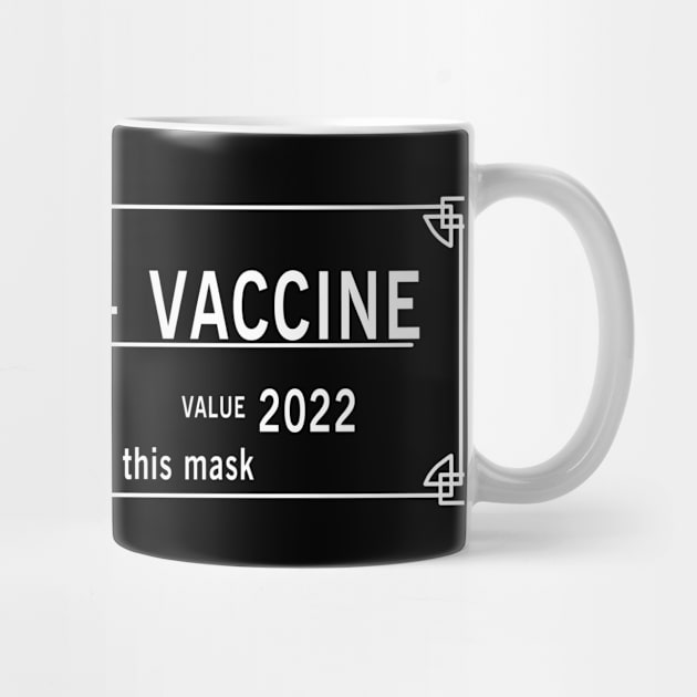 Funny Face Mask Design - Light Skyrim Vaccine Meme by Aventi